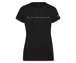 Vapaa-ajan paita Shimano Naisten Sentiero T-Shirt Musta